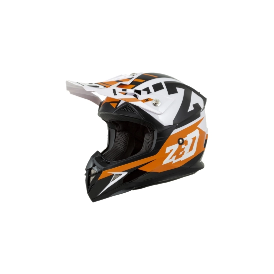 Helma dětská ZED (ORANŽOVÁ/ČERNÁ/BÍLÁ)