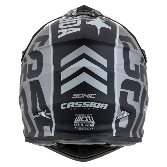 Helma CROSS CUP SONIC JUNIOR, CASSIDA, DĚTSKÁ (mátná šedá/černá)