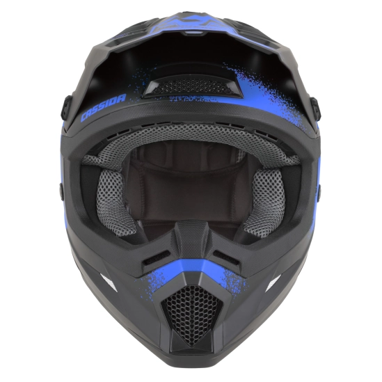 Helma dětská CROSS CUP 2 CREW JUNIOR, CASSIDA (ČERNÁ MATNÁ/MODRÁ) 2026