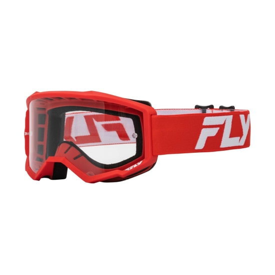 Brýle FOCUS, FLY RACING (ČERVENÁ/BÍLÁ)                                                                                                                                                                                                                    