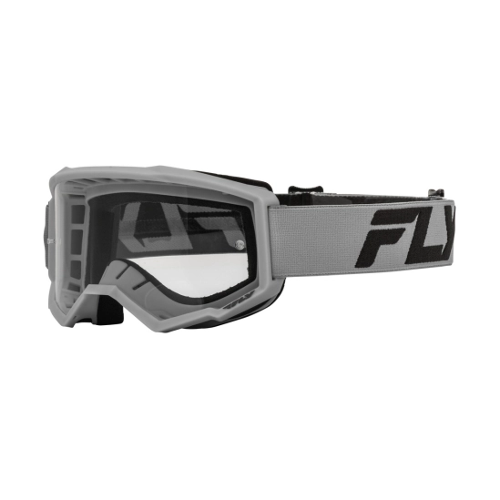 Dětské Motokrosové brýle FOCUS, FLY RACING - černá/šedá                                                                                                                                                                                                   