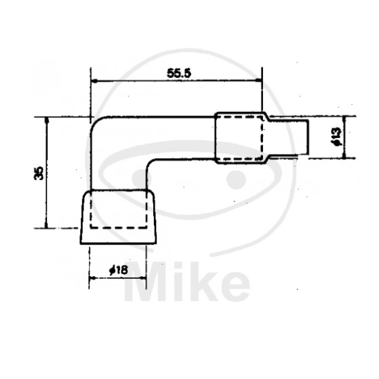Fajfka na svíčku NGK LB01F                                                                                                                                                                                                                                