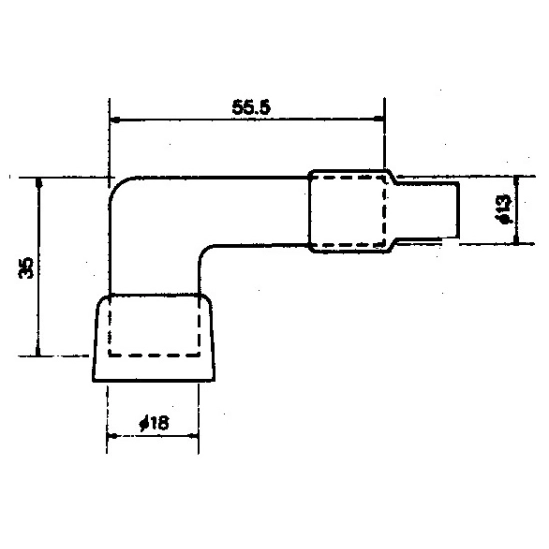 Fajfka na svíčku NGK LB01F                                                                                                                                                                                                                                