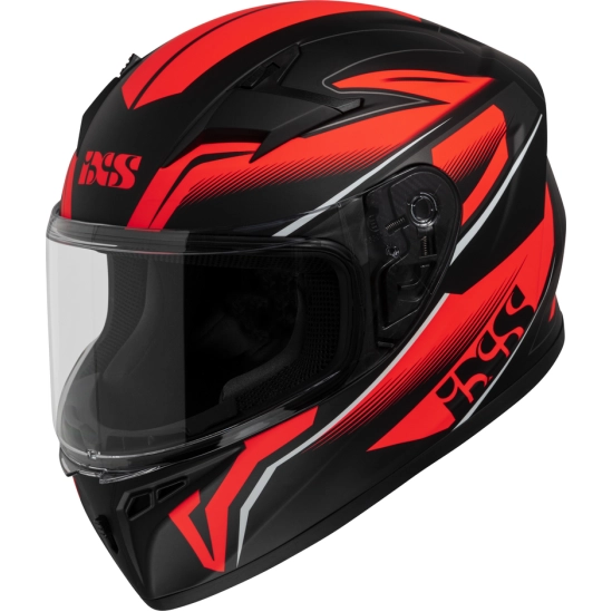 Dětská Helma IXS matná černá-červená                                                                                                                                                                                                                      